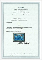 2 Mark high values only for franking by the postal service, unused ...