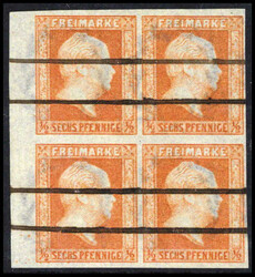 ½ Sgr., außergewöhnlich farbfrischer, perfekt geschnittener ...