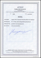 75 Pfg., tadellos postfrisch. Eine seltene und unterbewertete Marke, ...