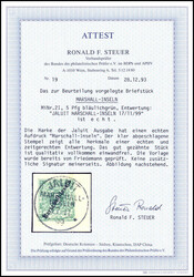 5 Pfg., tadelloses, besonders schönes Briefstück mit idealem ...