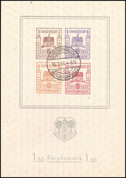 885: German Local Issue Finsterwalde