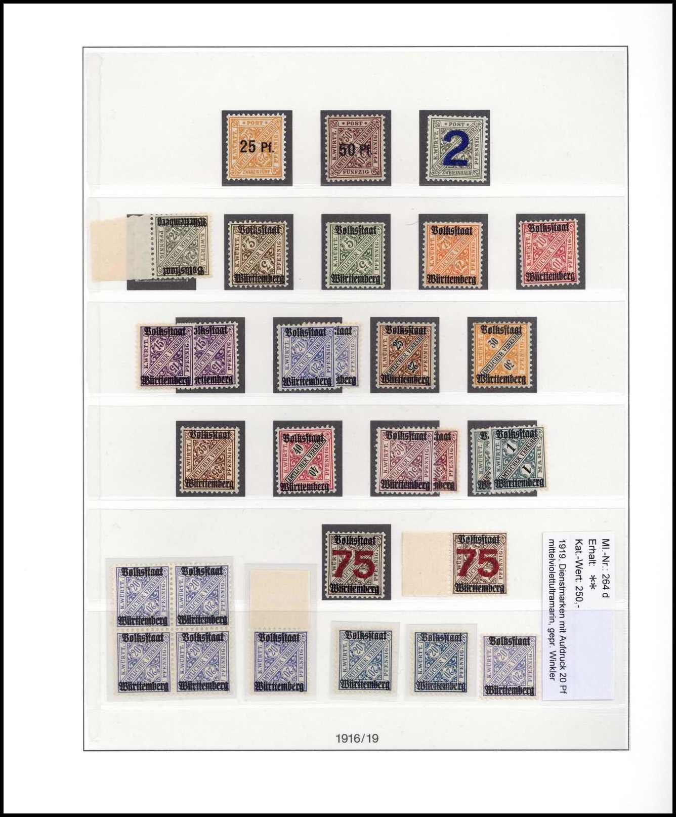 Image 41 for lot number 8516 for Württembergisches Auktionshaus 147th Auction