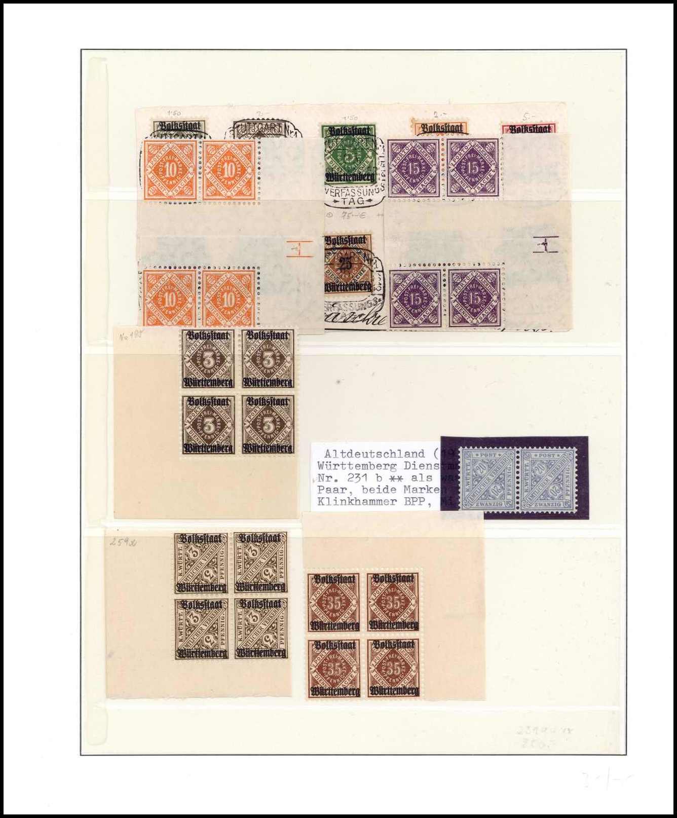 Image 46 for lot number 8516 for Württembergisches Auktionshaus 147th Auction