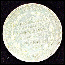 Haus Habsburg, Franz Josef: Gulden 1875, Wien. Sogenannter ...