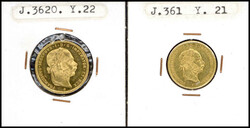 Haus Habsburg / Österreich-Ungarn: 4 Florin (10 Franken) sowie 8 ...