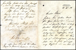 1904, Herzog Adolf Friedrich von Mecklenburg, eigenhändiger, ...