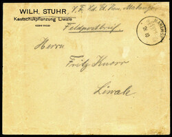 MAHENGE 26/10 (15), klar auf Feldpostbrief nach Liwale. ...