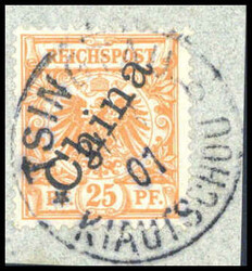 10204010: Deutsche Kolonien Kiautschou Mitläufer