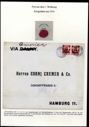 KRIEGSPOST 1914/17 - großartige Sammlung mit vielen hochwertigen ...