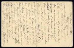 SCHANGHAI 3/2 17, auf Postkarte 4 C. nach Belgien (Beförd.-Spuren). ...