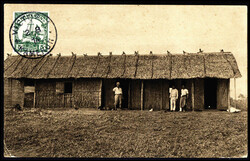 Ersttags-Zensurkarte Kamerun: VICTORIA 2/8 14, klar auf bildseitig ...