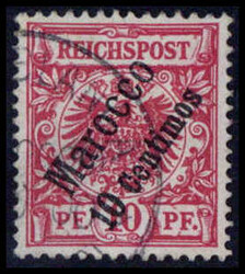 10 C., tadellos gestplt., Fotobefund Jäschke-L.BPP. Katalogpreis: ...