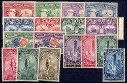 NATIONAL PHILATELIC EXHIBITION, Poster Stamps / Vignetten für die ...