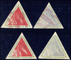 Raketenpost - Erstes Rakettenpostexperiment in Italien, Triest ...