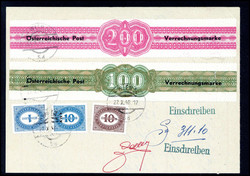 4755: Österreich Verrechnungsmarken