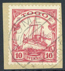 240: Deutsche Kolonien Togo - Stempel