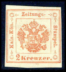 4775: Österreich Lombardei Venetetien Zeitungsstempelmarken