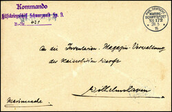 10258020: Deutsche Marine Schiffspost 1895-1939