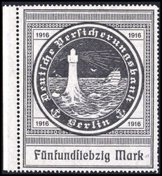 75 Mk., postfr. Exemplar vom li. Bogenrand, rechts unten zwei kurze ...