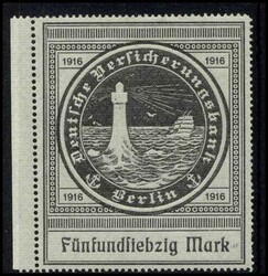 75 Mk., postfr. Exemplar vom li. Bogenrand, rechts unten zwei kurze ...