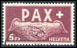 5 Fr., tadellos gestempelt, Fotobefund Renggli. Katalogpreis: 360 ...