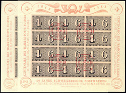 Briefmarken-Block, tadellos mit EST und rotem SST. Katalogpreis: 180 ...