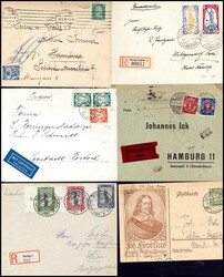 Altes Konvolut von 118 Belegen mit vielen Besonderheiten wie ...