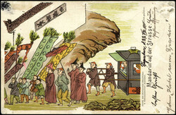 5 Pf. a. 10 Pfg. Aufdrucktype 1, tadelloses Exemplar auf besonders ...