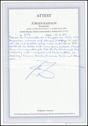 1 Sgr., wundervolles Luxusstück mit ideal aufges. Stempel "876" ...