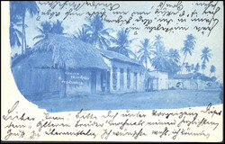 MSP No.10 ("Gazelle") 24/7 02, auf Postkarte Venezuela 10 C. mit ...