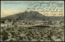 "Kaiser Wilhelmsberg welcher am 28.1.04 von der Kompagnie Franke ...