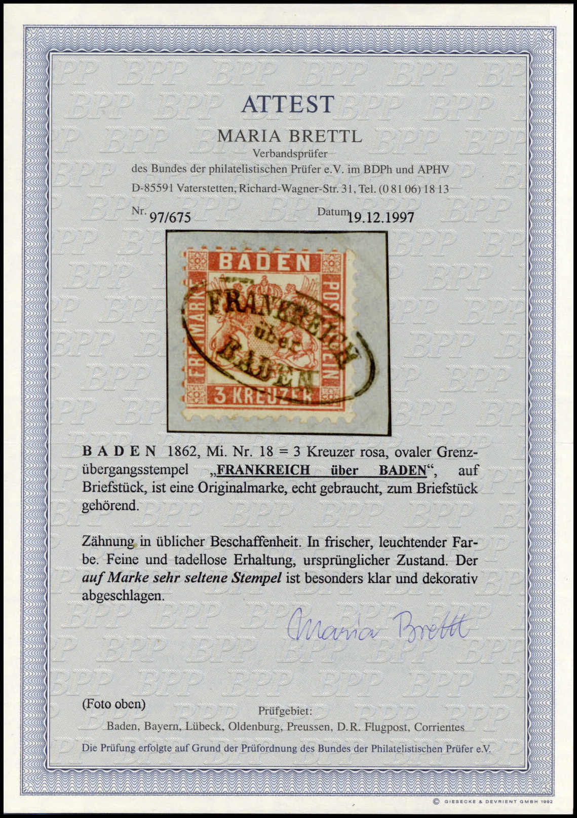 Image 1 for lot number 6 for Württembergisches Auktionshaus 149th Auction