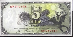 840350: Banknotes Bank Deutscher Laender, Federal Republic - Emergency money