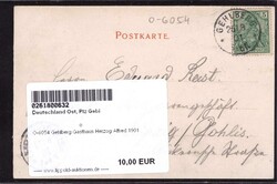 O-6054 Gehlberg Gasthaus Herzog Alfred 1901Automatically generated ...