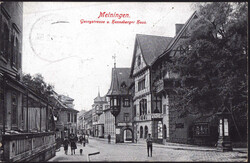 116100: Germany East, Zip Code O-61, 610 Meiningen - Picture postcards