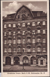 O-1000 Berlin Christliches Hospiz RS Reklame, keine AK