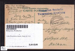 Sofia Prinz-Boris-Straße, Feldpost 1918Automatically generated ...