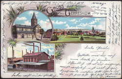 104001: Germany West, Zip Code W-35, 400 Düsseldorf - Picture postcards