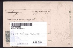Liege Großes Theater Wappen-Prägekarte 1903Automatically generated ...