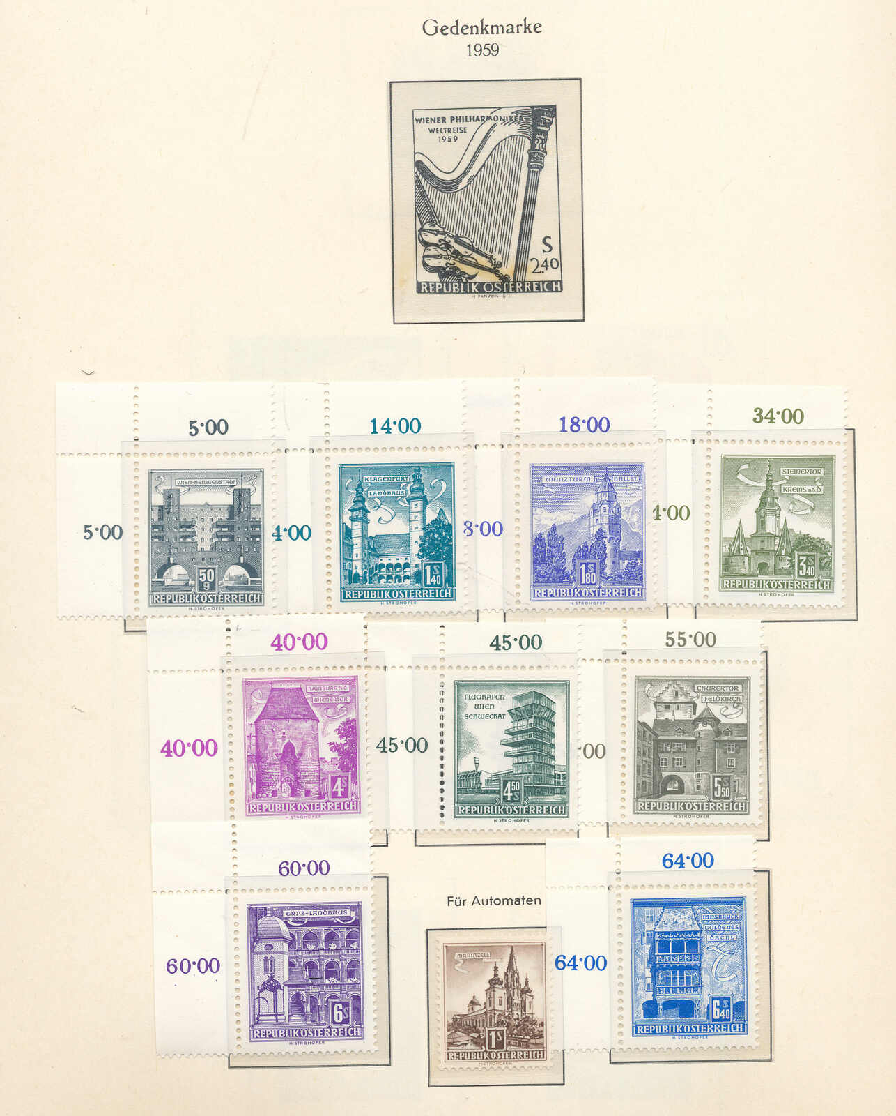 Österreich, Falzlosalbum 1960-1980Automatically generated ...