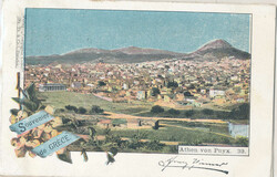 Athen, Gutes Konvolut von 2 AK´s alle gelaufen an eine Adresse 1898, ...