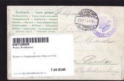 Bojanowo Umgebungskarte, Feldpost 1914Automatically generated ...