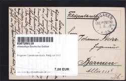 Rogasen Czernikauerstraße, Feldpost 1915Automatically generated ...