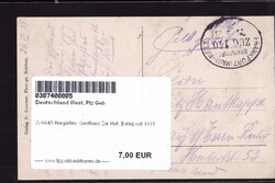 W-6645 Hargarten Gasthaus Zur Huf, Bahnpost 1915Automatically ...