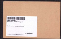 Stadtpostkarte Brandenburg 3 PfgAutomatically generated translation ...