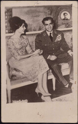 Badgastein Schah Reza Pahlevi und Frau Soraya zur Kur 1960, leider ...