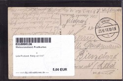 Lida Postamt, Feldpost 1917Automatically generated translation:Lida ...