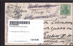 Cordeshagen Kirche Pfarrhaus 1902