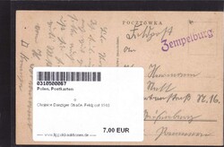 Chojnice Danziger Straße, Feldpost 1918Automatically generated ...