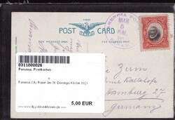 Panama City Ruine der St. Domingo Kirche 1921Automatically generated ...